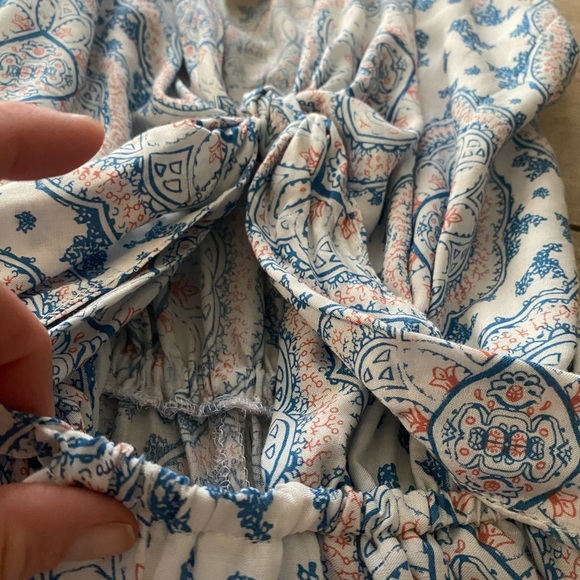 SURF GYPSY Jumpsuit cropped w/keyhole *NEW* - Picture 8 of 10